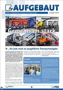 Kundenmagazin Aufgebaut 01-2021