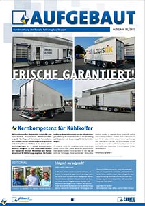 Kundenmagazin Aufgebaut 01-2021